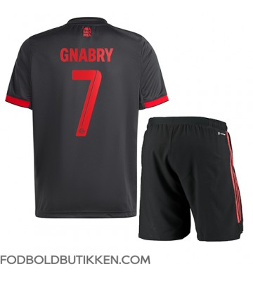 Bayern Munich Serge Gnabry #7 Tredjetrøje Børn 2022-23 Kortærmet (+ Korte bukser)